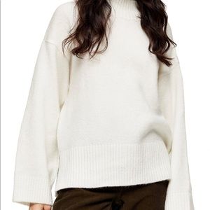 Topshop side slit sweater